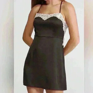 PacSun Satin Lace Dress